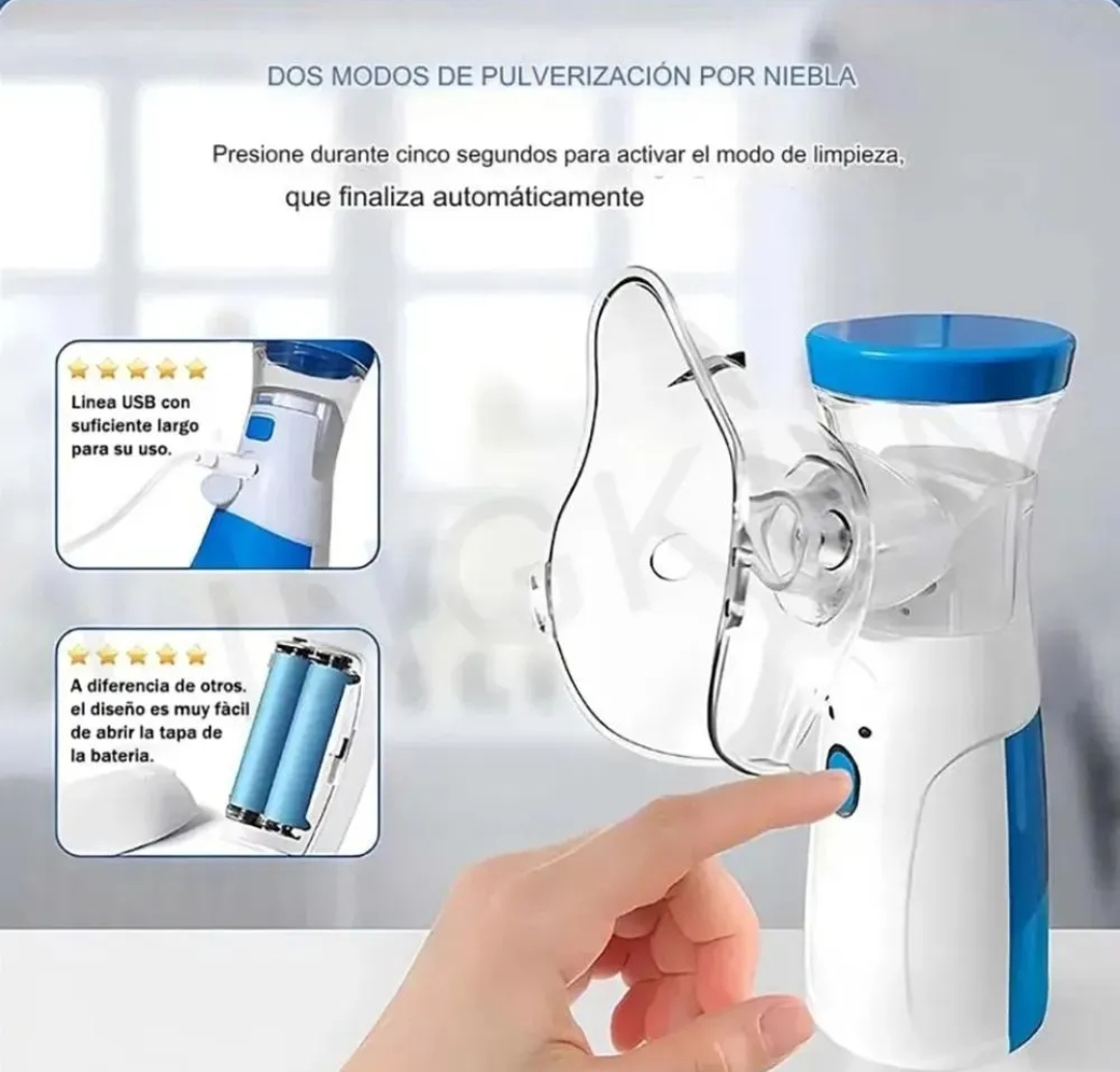 Nebulizador Portátil Casero