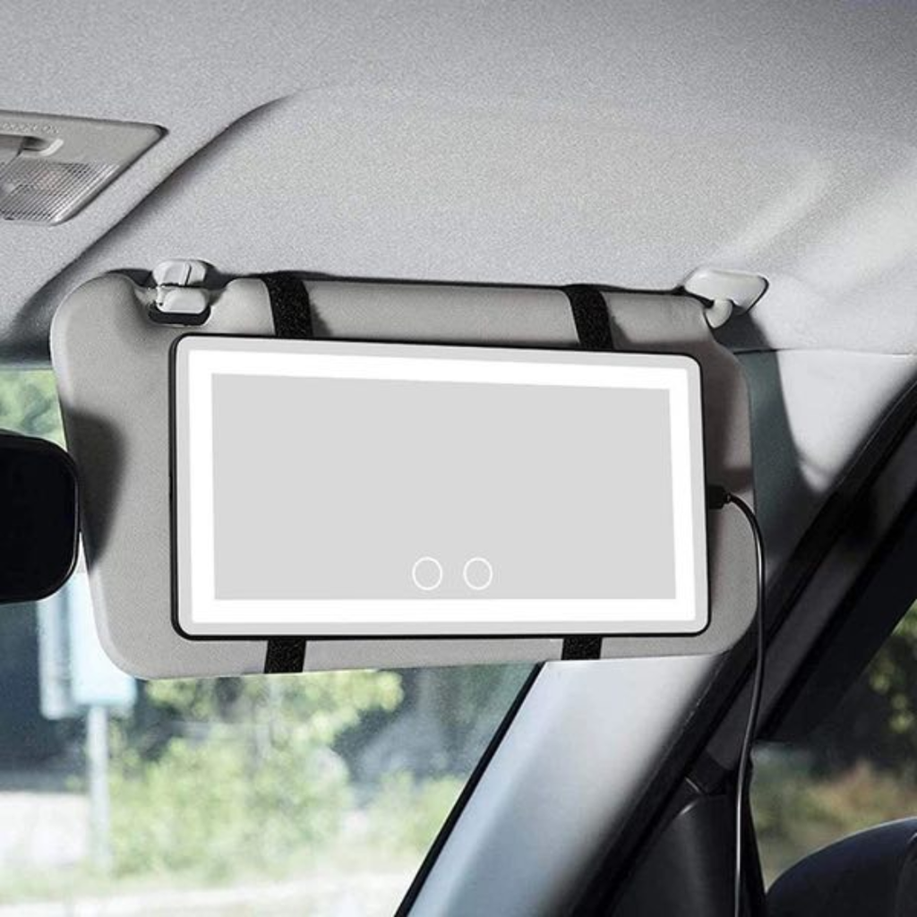Espejo Luz Led Parasol Para Carro