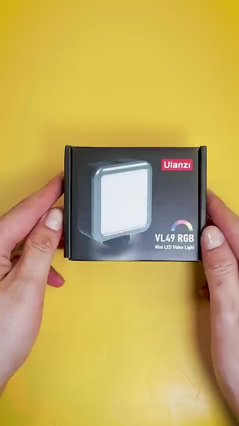 Luz Led Celular Video Rgb, Luz De Camara