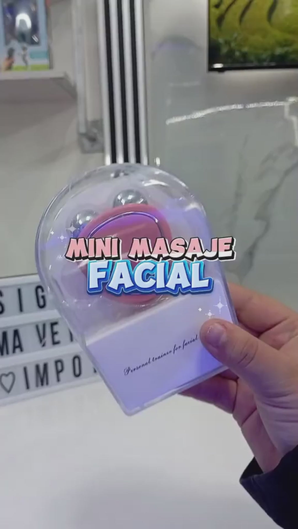 MINI MASAJEADOR FACIAL